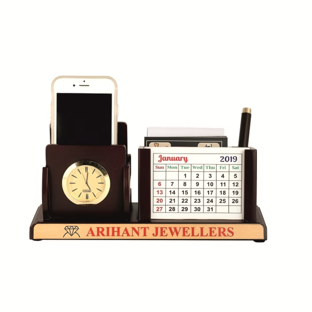 Executive Desk Organizer with Calendar